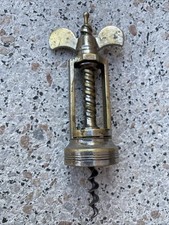Farrow & Jackson Messing Korkenzieher corkscrew  Flaschenöffner Antik selten