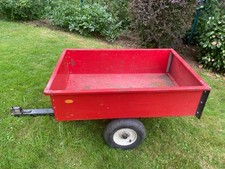 Agri-Fab 45-0101 Traktor-Anhänger 280L - Kippanhänger für Rasentraktor robust