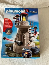 Playmobil 6680 Soldatenturm mit Leuchtfeuer, Piraten, Leuchtturm