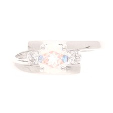 Ring 9 Karat Weißgold