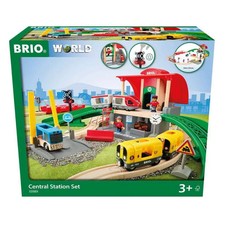BRIO BRIO World - Großes City Bahnhof Set