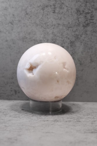 Weiße achat kugel sphere - achat,