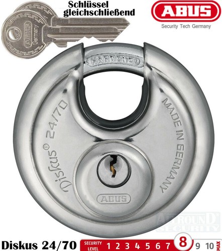 Abus diskus vorhangschloss - abus,