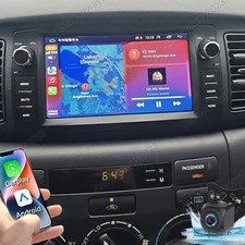 Für TOYOTA COROLLA E10 E11 E12 1990-2007 Autoradio Carplay Android 15 GPS 4+64G