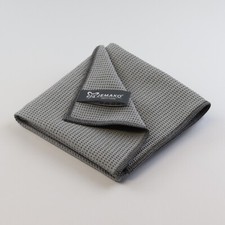 Jemako Trockentuch M 45 x 60 cm grau zum Trocknen und Polieren Waffelstruktur