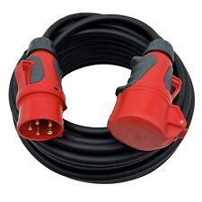 CEE Starkstromkabel 16A PCE GRIP H07RN-F 5x2,5mm² 2-50m
