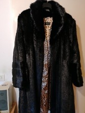 Damen Pelzmantel (Kunstpelz), wie Neu, Gr 48