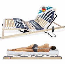 Motorrahmen Lattenrost elektrisch 42 Leisten Notabsenkung 70 80 90 100 140x200cm