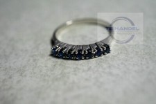 585 weißgold ring bl - ring,