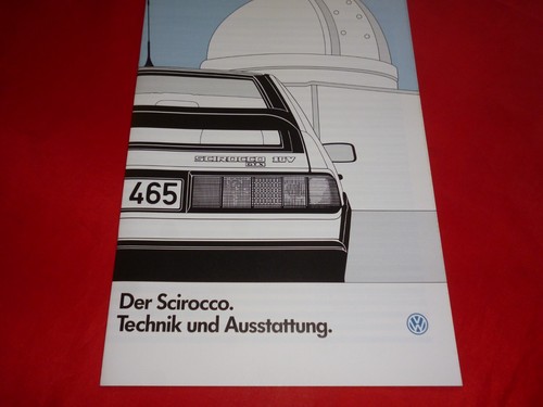 Scirocco typ 53b gtl gtx - typ, gt