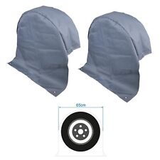 2 Stück Radabdeckung Reifenabdeckung Radschutzhülle Wohnwagen Wohnmobil Anhänger