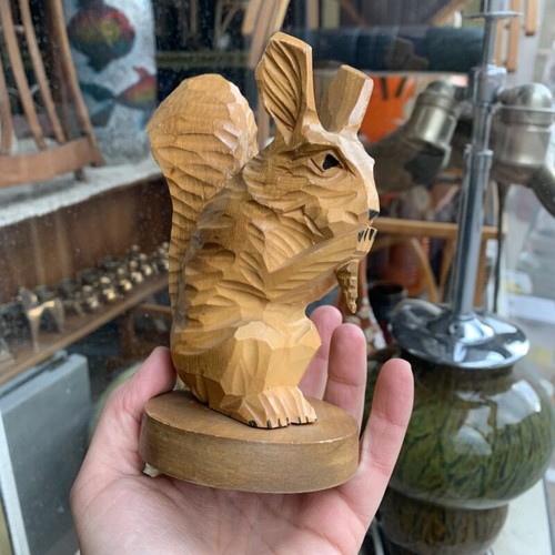 Eichhörnchen holz ständer - holz,
