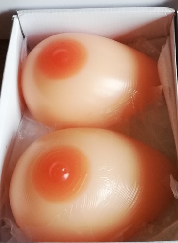 Silikonbrüste 600g - silikonbrüste, 2x