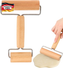 Holz-Teigroller Duo-Design