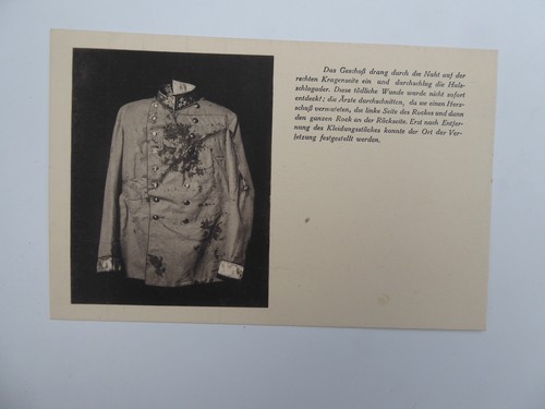 Postkarte 1914 waffenrock - postkarte,