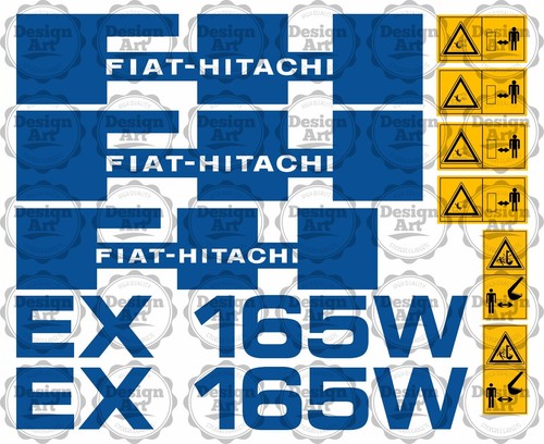 Fiat hitachi 165w bagger - hitachi,