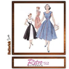 Schnittmuster 50er/ Retro, Gr. 42-48