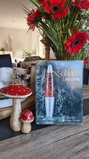 Lava Lampe Leuchte Über 30cm Rot Glitzer Retro Deko  E14 silber