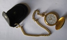 Taschenuhr Aero Watch Neuchatel - Suisse 17 Jewels mit Tasche Handaufzug