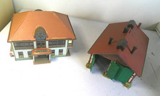 2 x Gebäude Haus Sparkasse