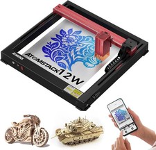 Used ATOMSTACK A12 Pro Laser Graviermaschine,Lasergravierer für Holz,Leder,Metal