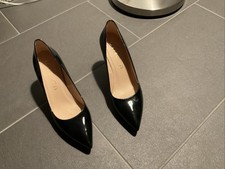 Lacklederpumps, Schwarz Marke
