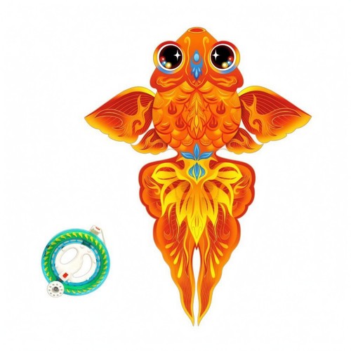 Koi kite wing - koi, scale