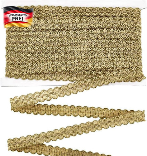 Gewebte goldborte 15mm - gewebte,