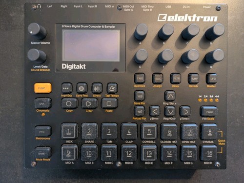 Elektron digitakt groovebox - digitakt,