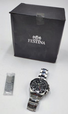 Festina Chronograph Herren Prestige 20361/4 44mm 10ATM Herrenuhr Uhr