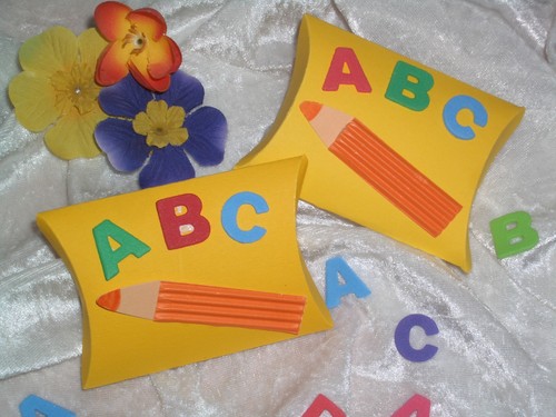Gastgeschenk abc tischdeko - abc,