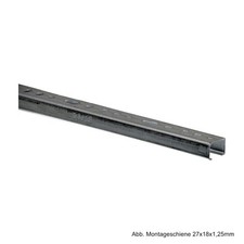 Montageschiene, verzinkt