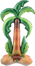 Folienballon Palme, Großer 3D