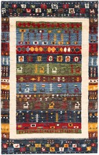 Perser Gabbeh Teppich Rot