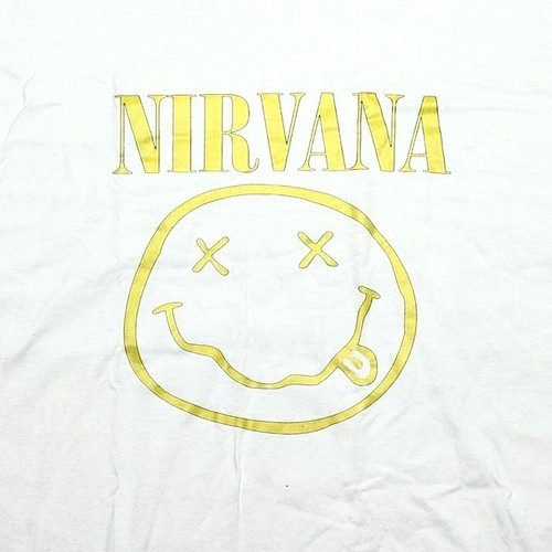 Nirvana shirt smiley logo - smiley,