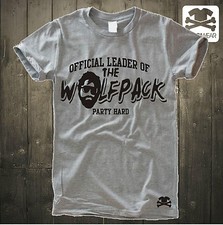 OFFICIAL LEADER OF THE WOLFPACK | ONE MAN | ALAN | HANGOVER PARTY JGA FUN SHIRT