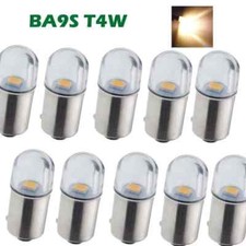 10X LED BA9S T4W
