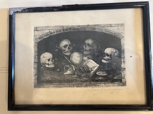 Original radierung carl - original,