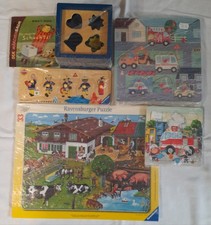 5 St. Holzpuzzle für