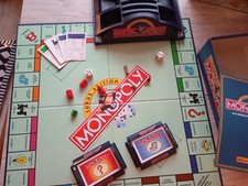 ⚡ Monopoly Luxus Edition DM Version geprüft unvollständig Holz⚡