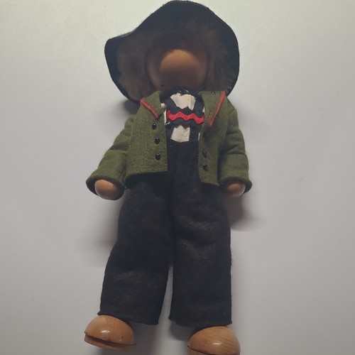Alte figur holzpuppe seppl - alte,