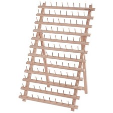 Spulenhalter Garnrollenständer für 120 Spulen 1000m 67x40 cm Holz Stickmaschinen