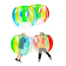 90cm Bumper Ball Bubble Soccer Zorb Aufblasbarer Stoßball Inflatable Blau/Rot