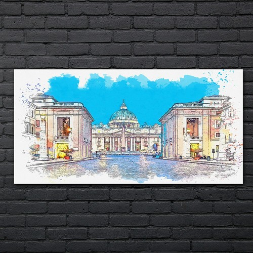 Gemälde architektur gebäude - architektur,