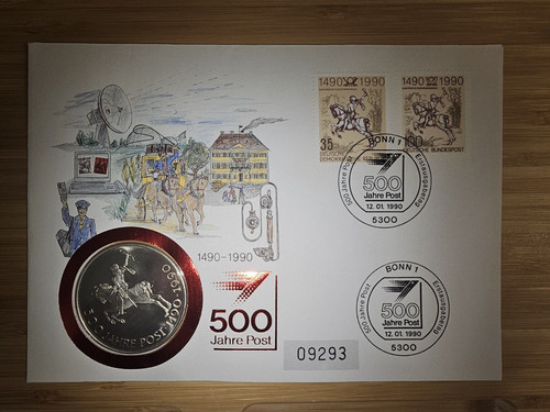Dbp numisbrief medaille turn - dbp,,