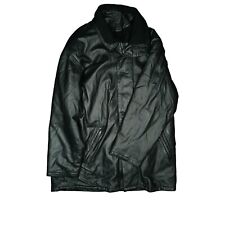 KAPRAUN Leder Jacke Lammnappa Winter Mantel mit Unterlage XXXL schwarz Übergröße