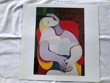 Pablo Picasso, Der Traum, signierter datierter Kunstdruck, Succession Picasso 