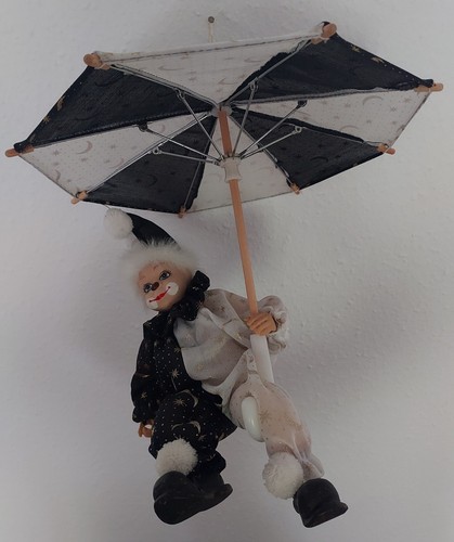 Hänge clown puppe - hänge-clown,