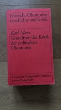 Karl Marx, Grundrisse der Kritik der politischen Ökonomie (Rohentwurf) 1857-1858