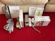 Nintendo Wii Weiß Konsole & 5 Spiele Bundle komplett getestet sehr guter Zustand